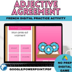 French adjective agreement