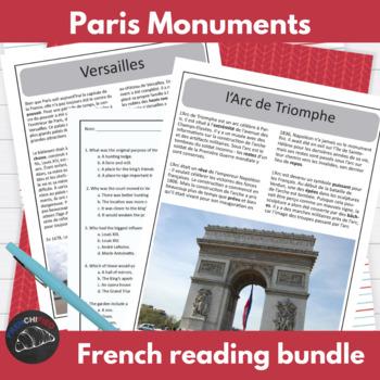 Paris monuments French readings