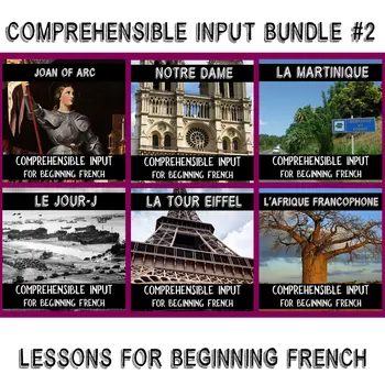 Comprehensible Input for beginning French learners