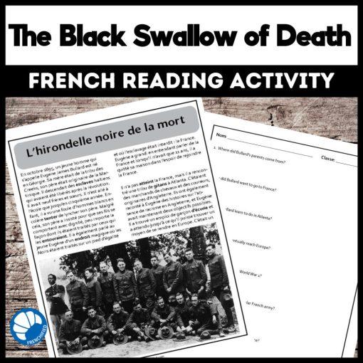 Black Swallow of death French reading