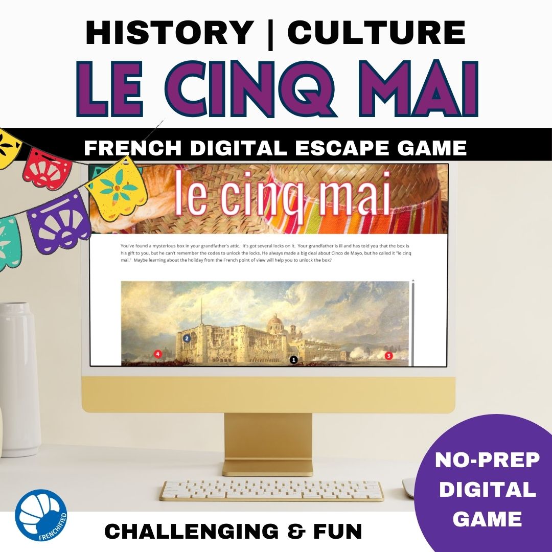 Cinq Mai digital escape game