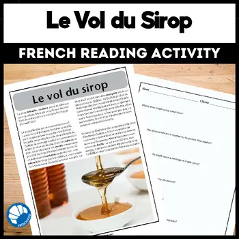 Maple syrup heist French reading