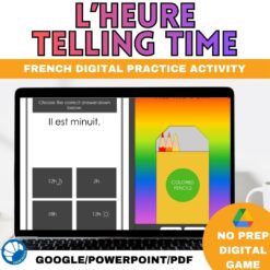 Telling time in French