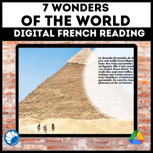 7 wonders of the world French reading