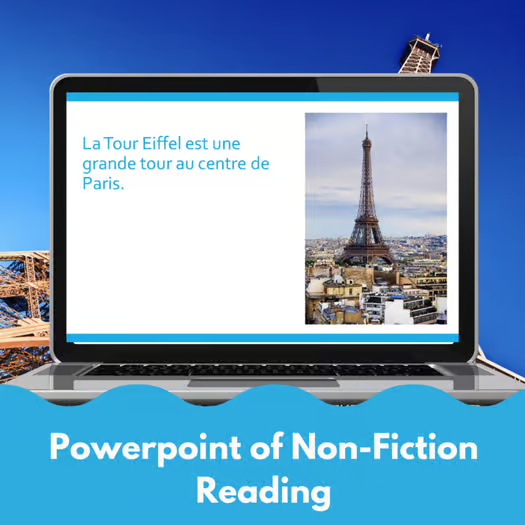 Eiffel Tower comprehensible input lesson for French learners 5 Eiffel Tower comprehensible input lesson for French learners - Image 5