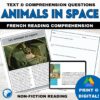 Animals in Space French reading
