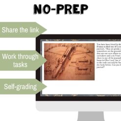 Alternative view of Le trésor de Chambord digital escape game