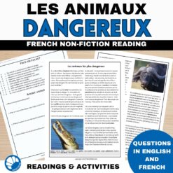 Dangerous Animals French reading
