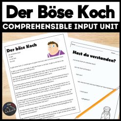 Der böse Koch German lesson