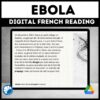 Ebola French reading