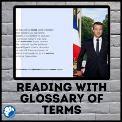 Alternative view of The French Government French reading for Google™ Drive