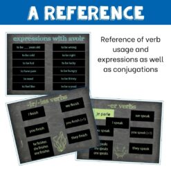 French verbs Interactive notebook for Google™ Drive 7 French verbs Interactive notebook for Google™ Drive