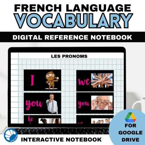 French vocabulary interactive notebook