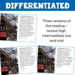 Paris monuments bundle - French readings for Google Drive™