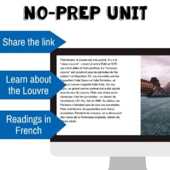 Alternative view of The Louvre Museum French reading for Google Drive™