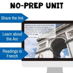 Paris monuments bundle - French readings for Google Drive™