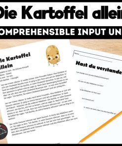 Die Kartoffel allein German Comprehensible Input Lesson