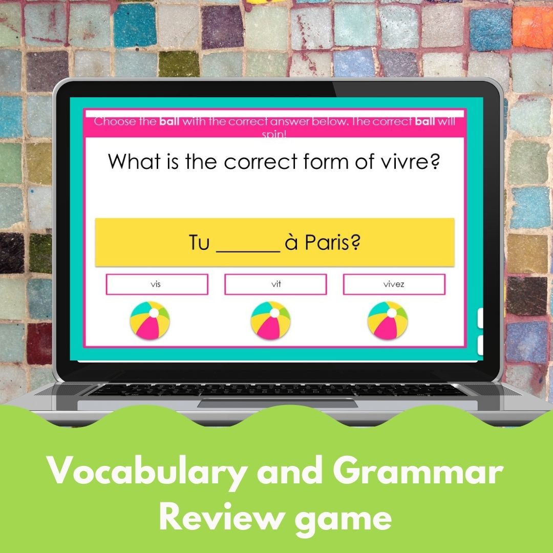 Plugged-in French level 2 unit 8 digital review game: la mer des Caraibes 2 Plugged-in French level 2 unit 8 digital review game: la mer des Caraibes - Image 2