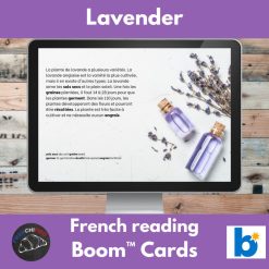 Lavender French reading