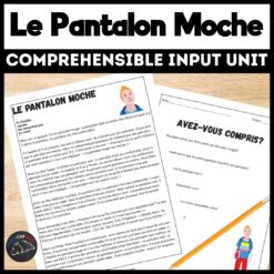 Pantalon Moche French CI lesson