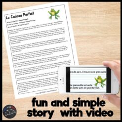 Alternative view of Le Cadeau Parfait French CI Lesson