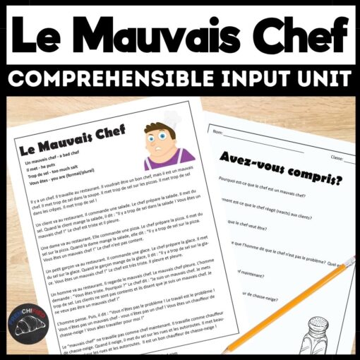 Mauvais Chef French CI Lesson