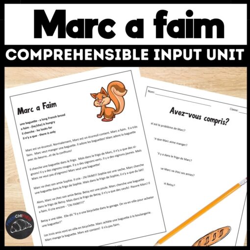 Marc a Faim French CI lesson