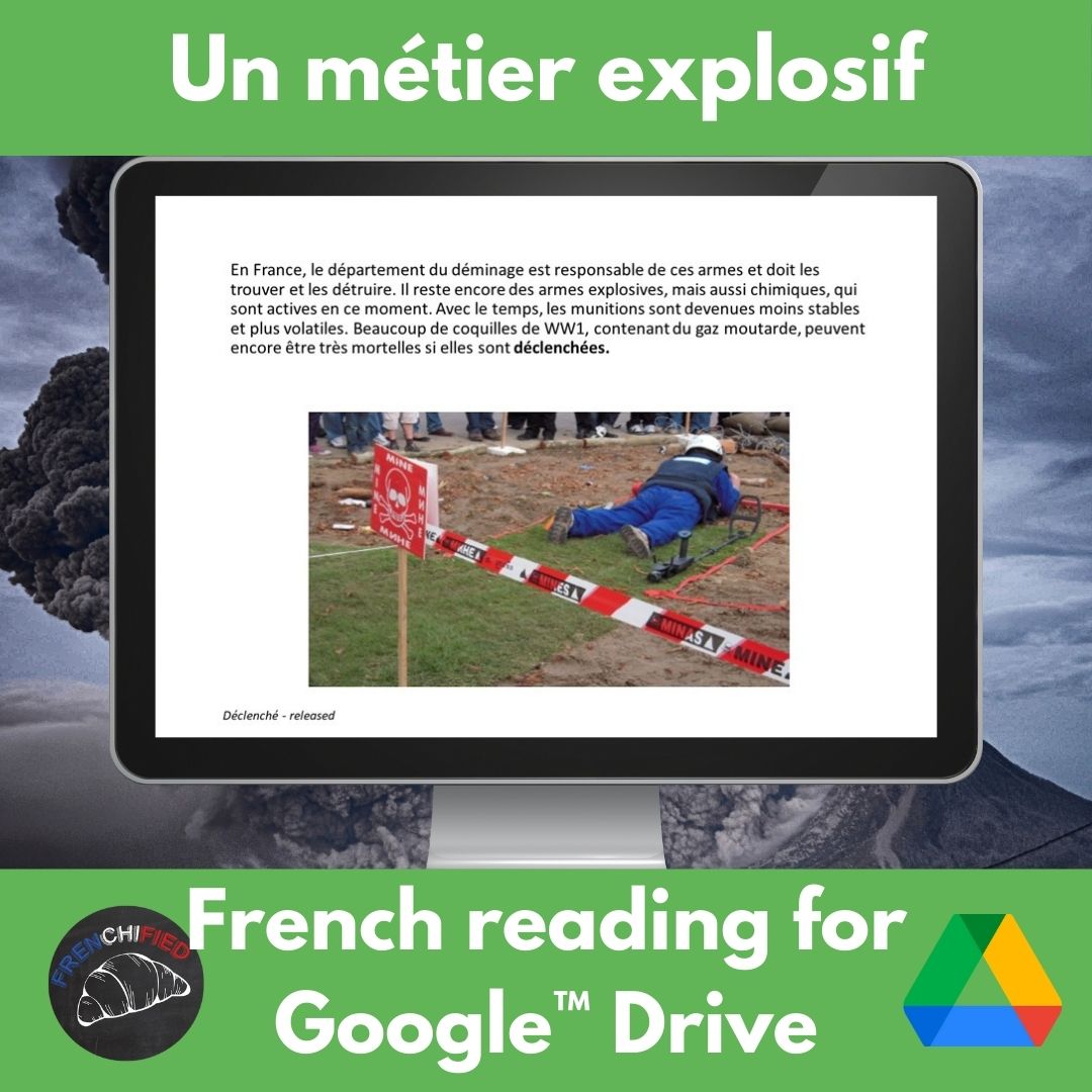 Un métier explosif French reading for Google™ drive