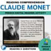Monet French reading