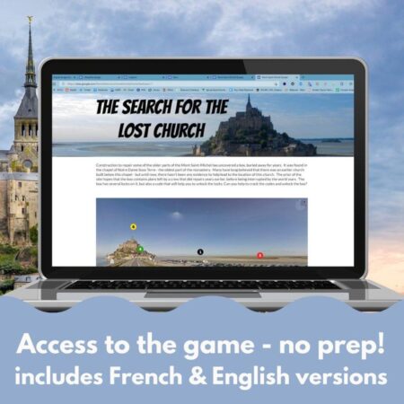Mont Saint Michel digital escape game