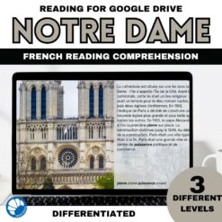 Notre Dame French reading for Google