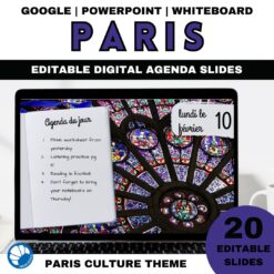 Paris agenda slides