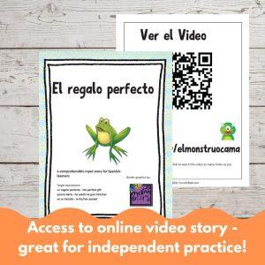 El Regalo Perfecto Spanish Comprehensible Input Lesson
