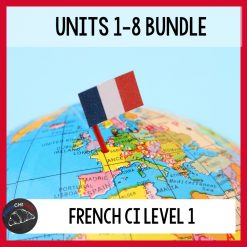 Level 1 French Comprehensible Input Units