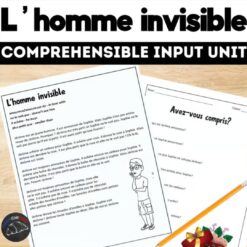Homme Invisible French CI lesson