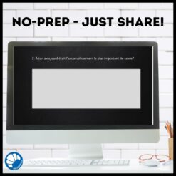 Sidney Crosby French reading activity Google drive version