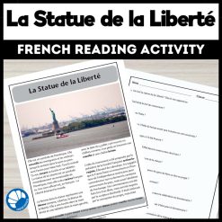 Statue of Liberty French reading