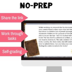 Versailles digital escape game in French and English