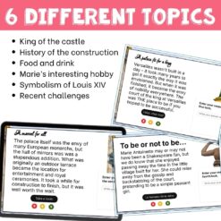 Versailles digital escape game in French and English