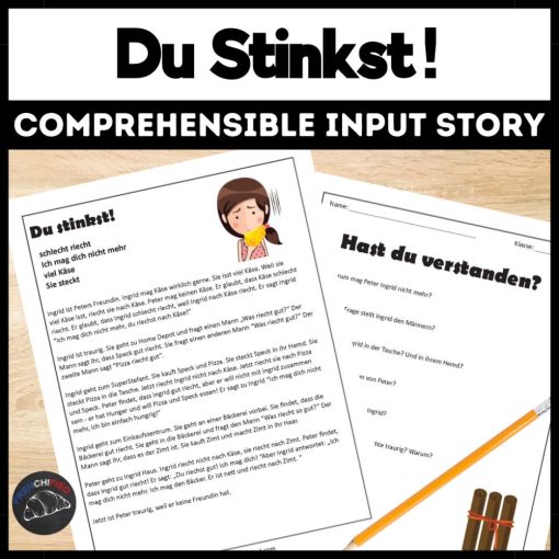 Du Stinkst German Comprehensible Input Lesson