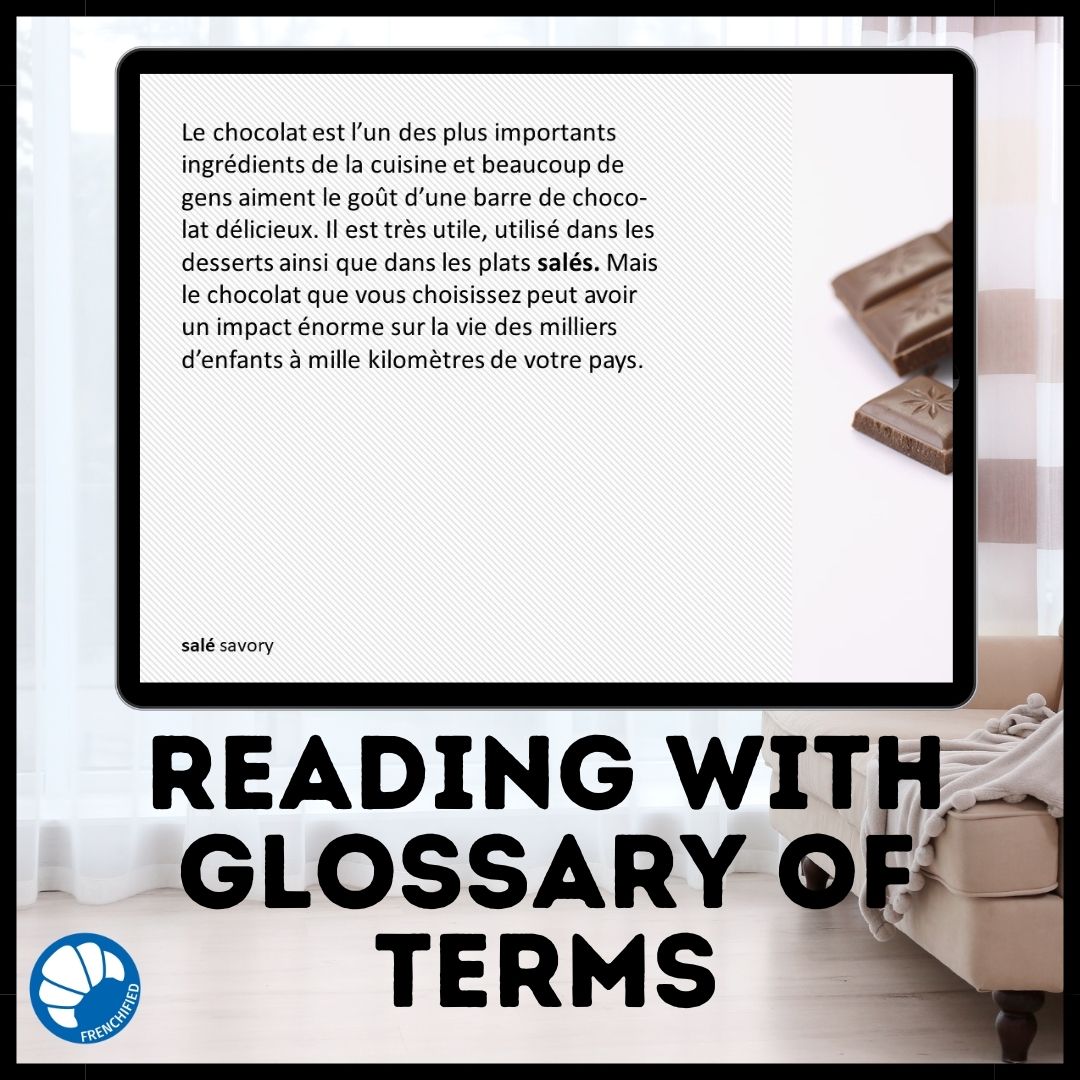 La Guerre du Chocolat French reading activity for Google™ drive 2 La Guerre du Chocolat French reading activity for Google™ drive - Image 2