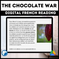 Guerre du Chocolat French reading