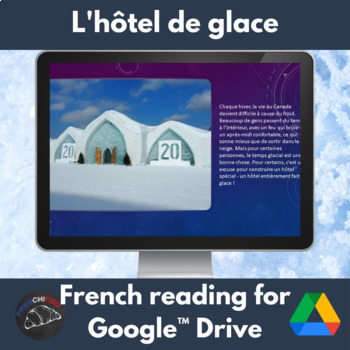Hotel de Glace French reading