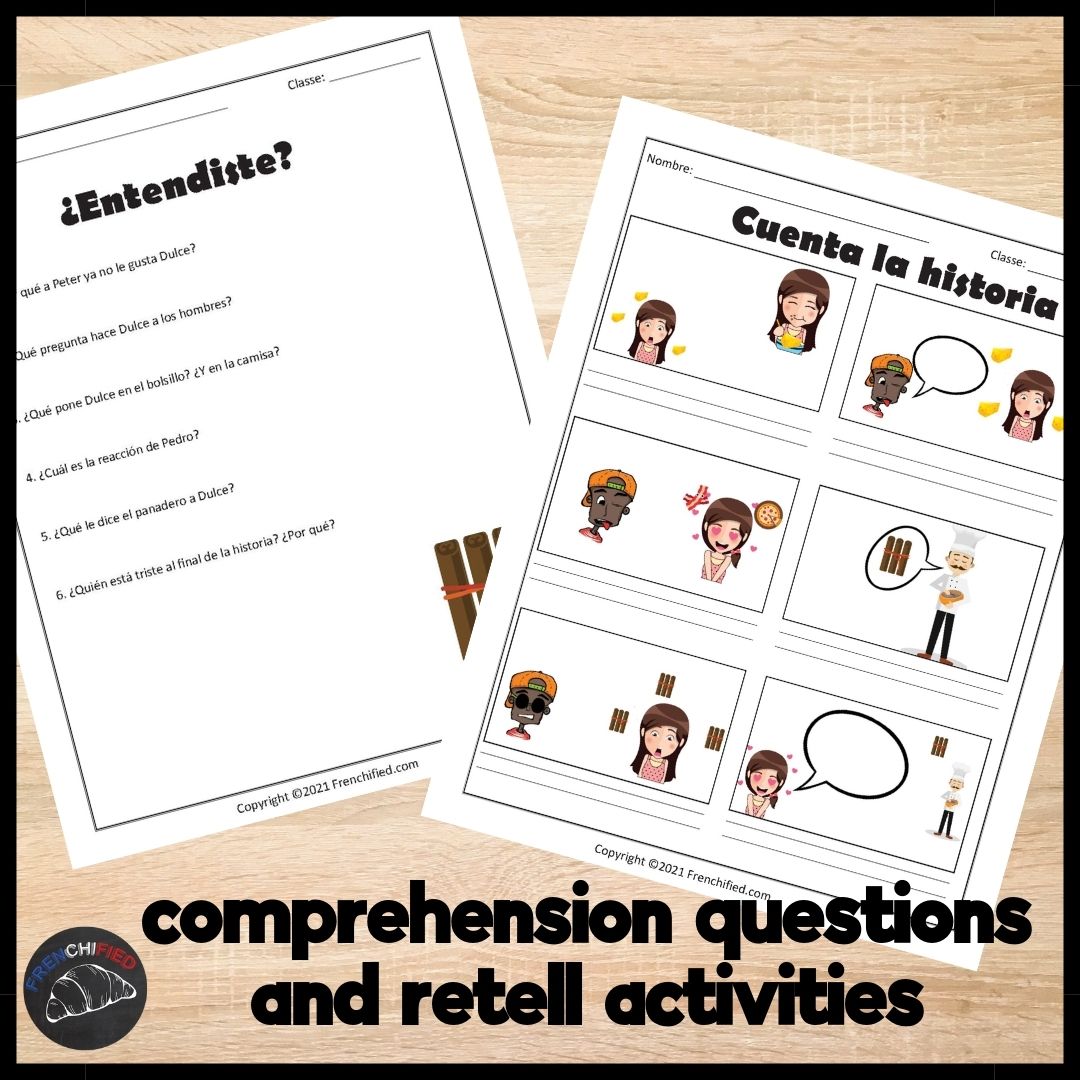 Hueles Mal Spanish Lesson using Comprehensible Input 3 Hueles Mal Spanish Lesson using Comprehensible Input - Image 3