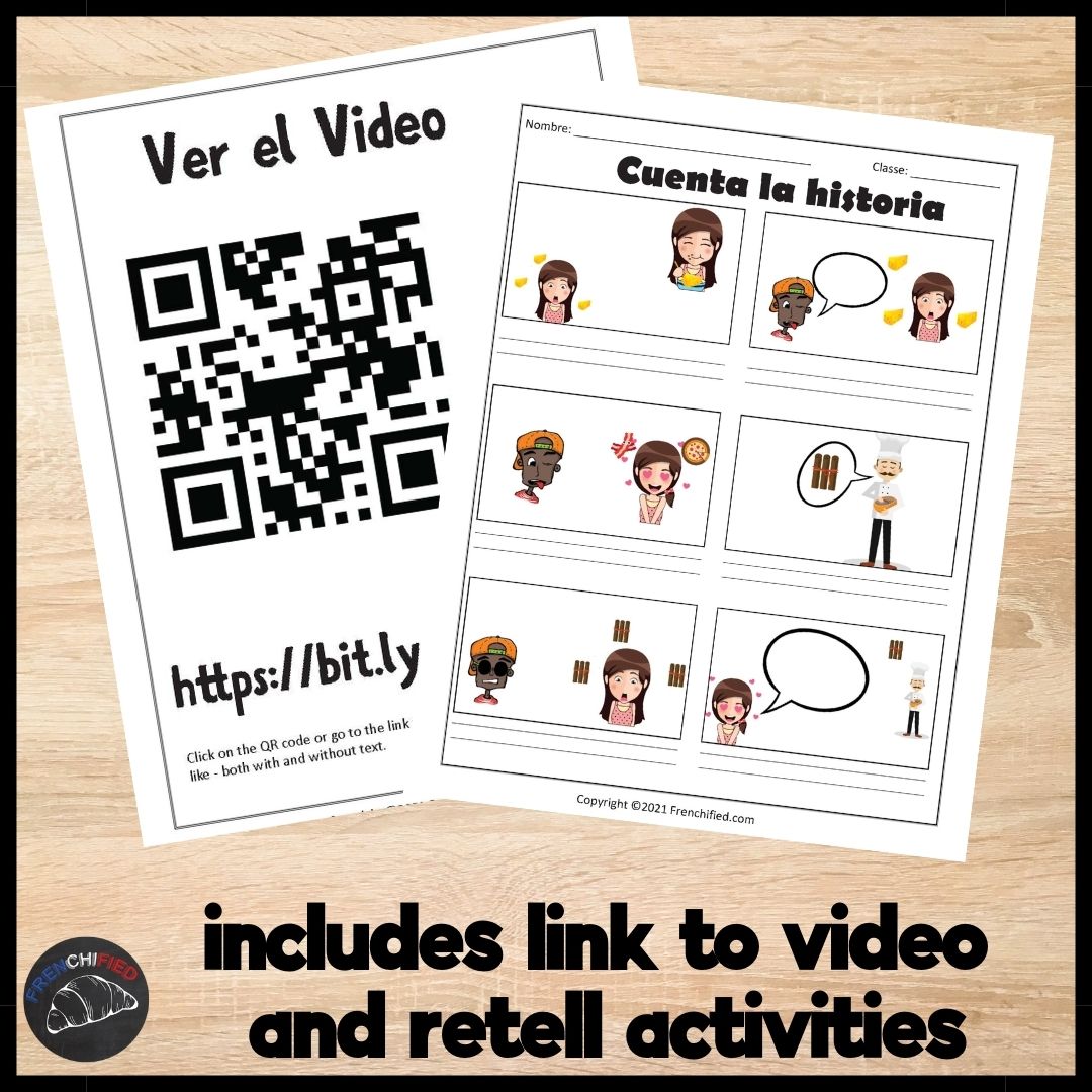 Hueles Mal Spanish Lesson using Comprehensible Input 4 Hueles Mal Spanish Lesson using Comprehensible Input - Image 4