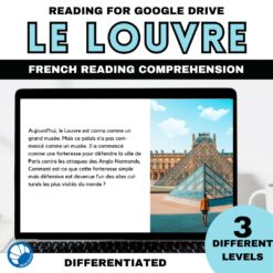 Louvre Museum French reading