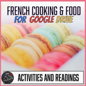 French Food and cooking activity