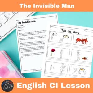 Invisible Man English Comprehensible Input Lesson