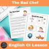 Bad Chef English Comprehensible Input Lesson