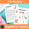 Big Dog English Comprehensible Input Lesson